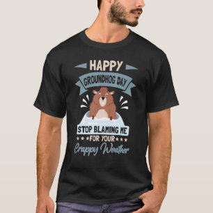 Camiseta Feliz Día de la Marmota