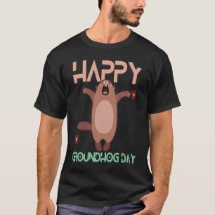 Camiseta Feliz Día de la Marmota 2023