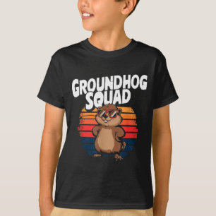 Camiseta Feliz Día de la Marmota 2025 - Divertido Equipo de