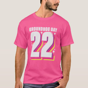 Camiseta Feliz Día de la Marmota 2 de febrero Retro Amantes