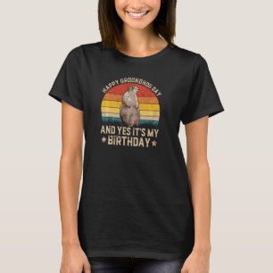 Camiseta Feliz Día de la Marmota Amantes Costume Niños Chic