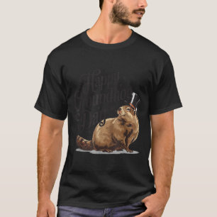 Camiseta Feliz Día de la Marmota Disfraz de Marmota Animal
