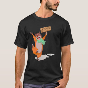 Camiseta Feliz Día de la Marmota - Pronóstico De Marmota Pa