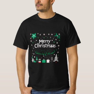 Camiseta feliz día de la navidad