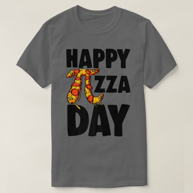 Camiseta Feliz Día de la Pizza 3 (Diseño del anverso)