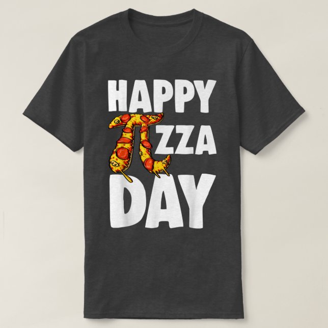 Camiseta Feliz Día de la Pizza 3 (Diseño del anverso)