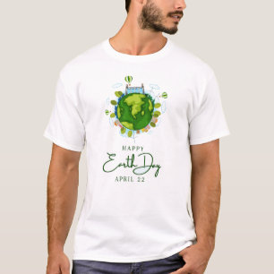 Camiseta Feliz Día de la Tierra