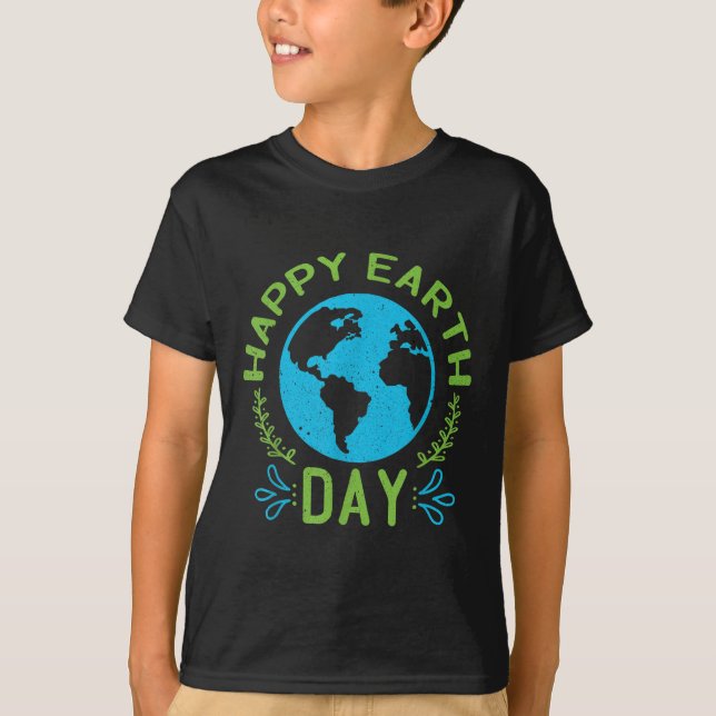 Camiseta Feliz Día de la Tierra 2021 (Anverso)