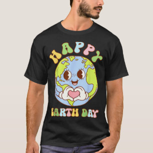 Camiseta Feliz día de la tierra corazón día de la tierra ni