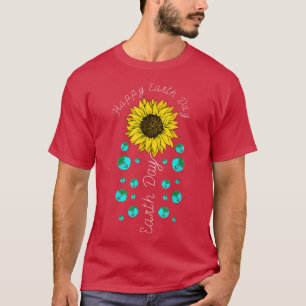 Camiseta Feliz Día de la Tierra Cuesta de la Naturaleza del