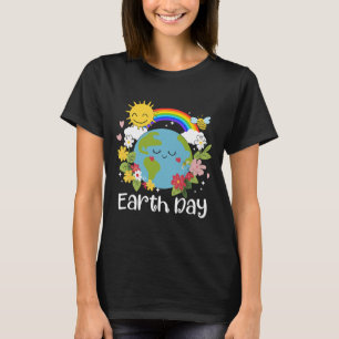 Camiseta Feliz Día de la Tierra Cuidada Tierra con Día de l