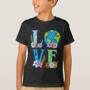 Camiseta Feliz Día de la Tierra Cumpleaños Salvar a la Natu