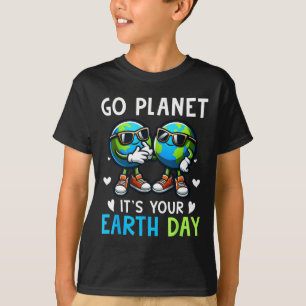 Camiseta Feliz Día de la Tierra Guay El planeta de la Tierr
