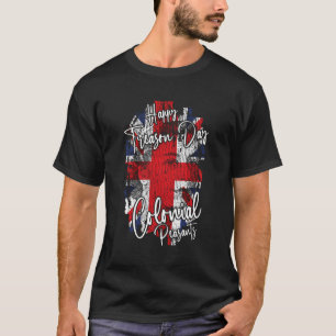 Camiseta Feliz Día De La Traición Campesinos Coloniales Ee.