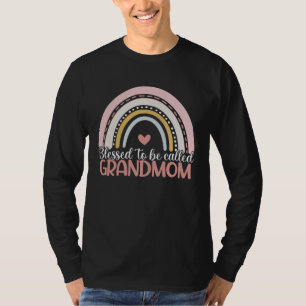 Camiseta Feliz Día de las Madres Bendecida por ser llamada 