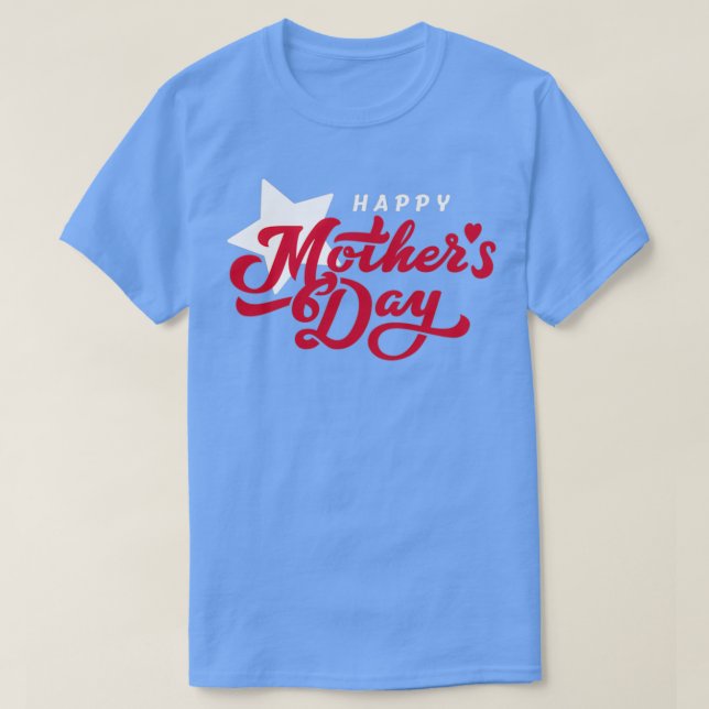 Camiseta Feliz Día de las Madres en el Béisbol Sleed (Diseño del anverso)
