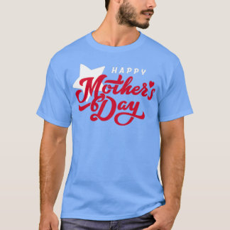 Camiseta Feliz Día de las Madres en el Béisbol Sleed