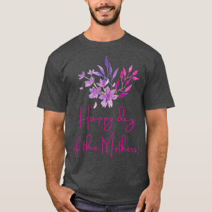 Camiseta Feliz día de las madres te amamos mamá (3)