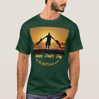 Camiseta Feliz Día de las Papás al mejor papá de la histori