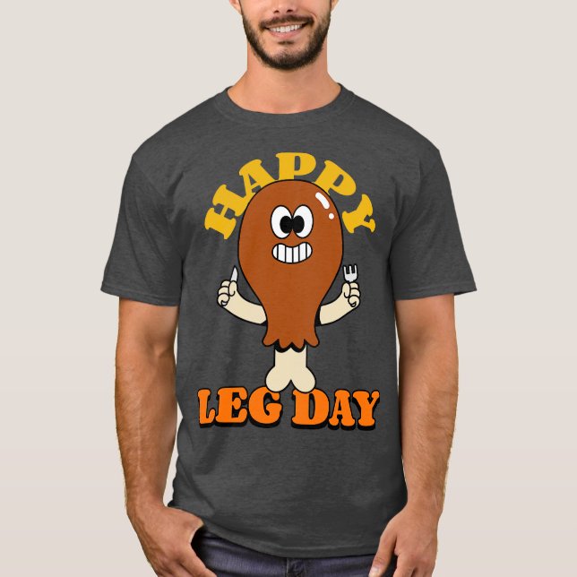 Camiseta Feliz Día de las Piernas (Anverso)