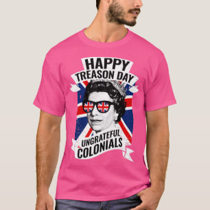 Camiseta Feliz día de las razones, divertida reina británic