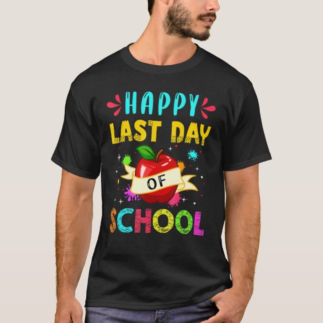 Camiseta Feliz Día De Los Estudiantes De La Escuela De Appl (Anverso)