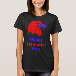 Camiseta Feliz Día De Los Hombres Y Mujeres Memorial; Jóven