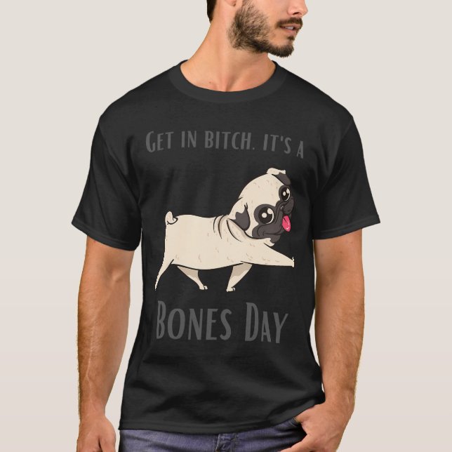 Camiseta Feliz Día de los Huesos (Anverso)
