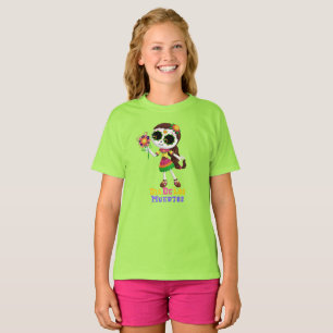 Camiseta Feliz Día De Los Muertos Niños