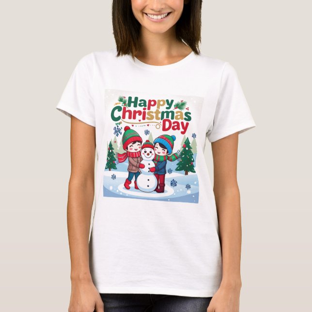 Camiseta Feliz Día de los Navidades (Anverso)