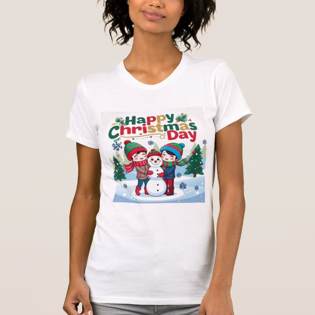 Camiseta Feliz Día de los Navidades (Anverso)