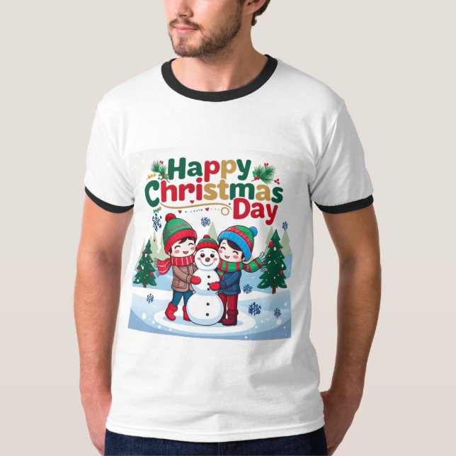 Camiseta Feliz Día de los Navidades (Anverso)