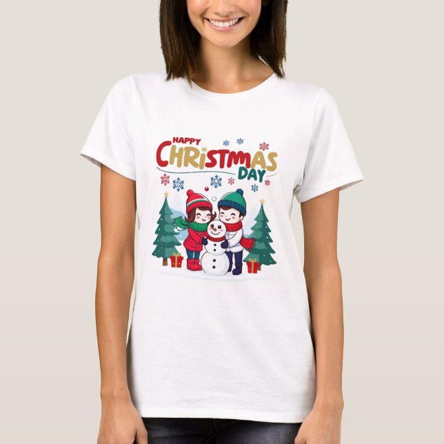 Camiseta Feliz Día de los Navidades (Anverso)