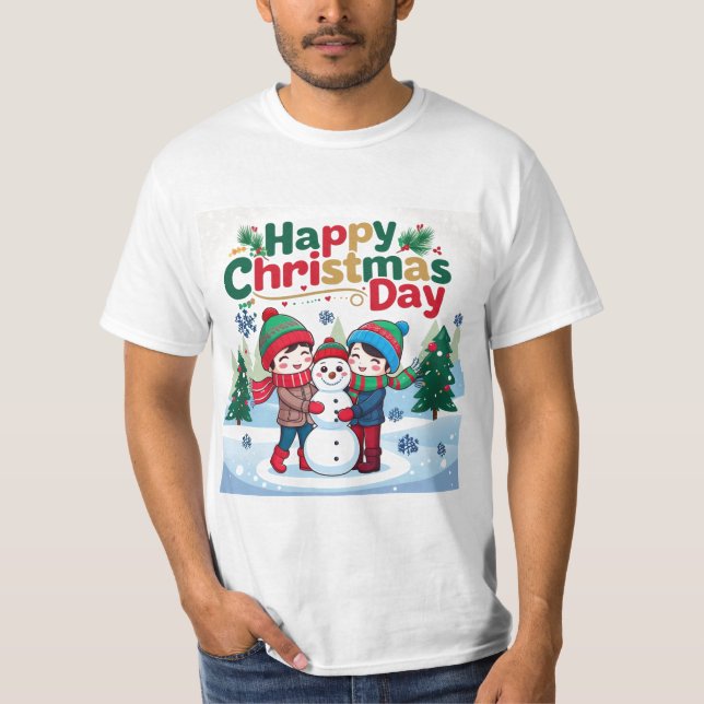 Camiseta Feliz Día de los Navidades (Anverso)