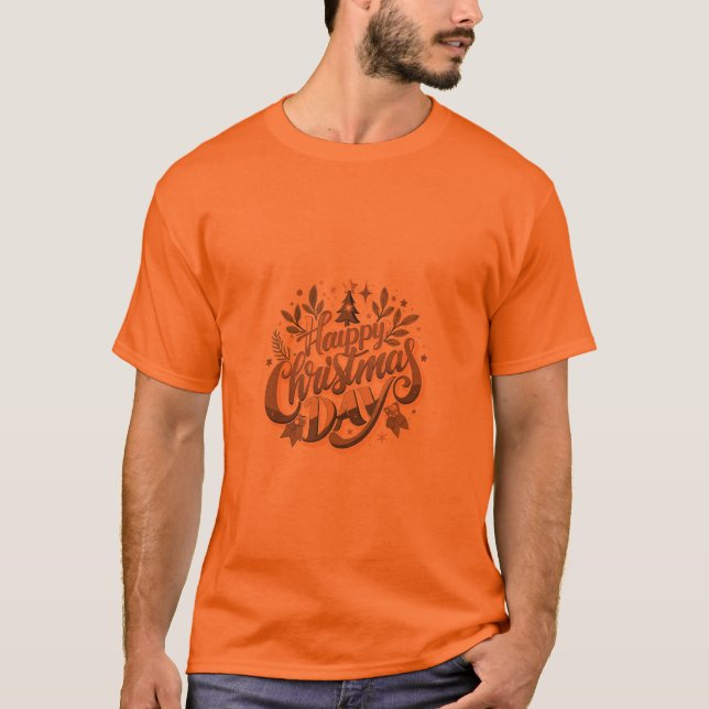 Camiseta Feliz día de los navidades (Anverso)