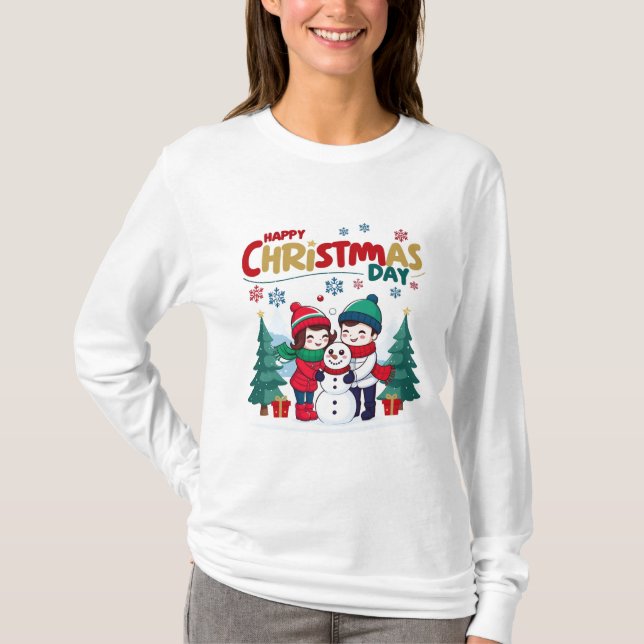 Camiseta Feliz Día de los Navidades (Anverso)