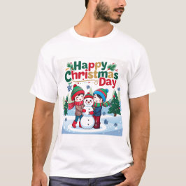 Camiseta Feliz Día de los Navidades