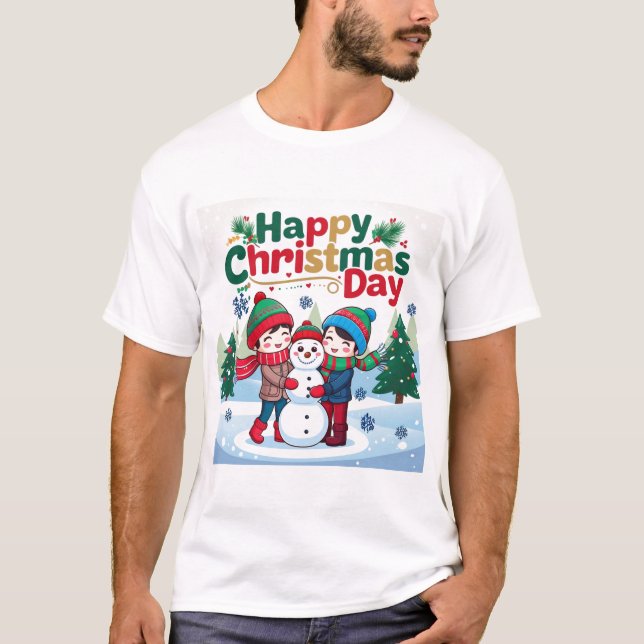 Camiseta Feliz Día de los Navidades (Anverso)
