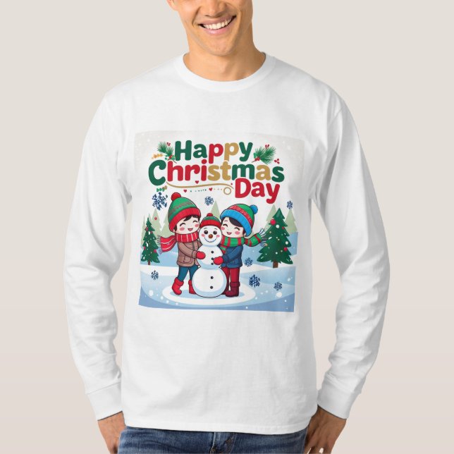 Camiseta Feliz Día de los Navidades (Anverso)