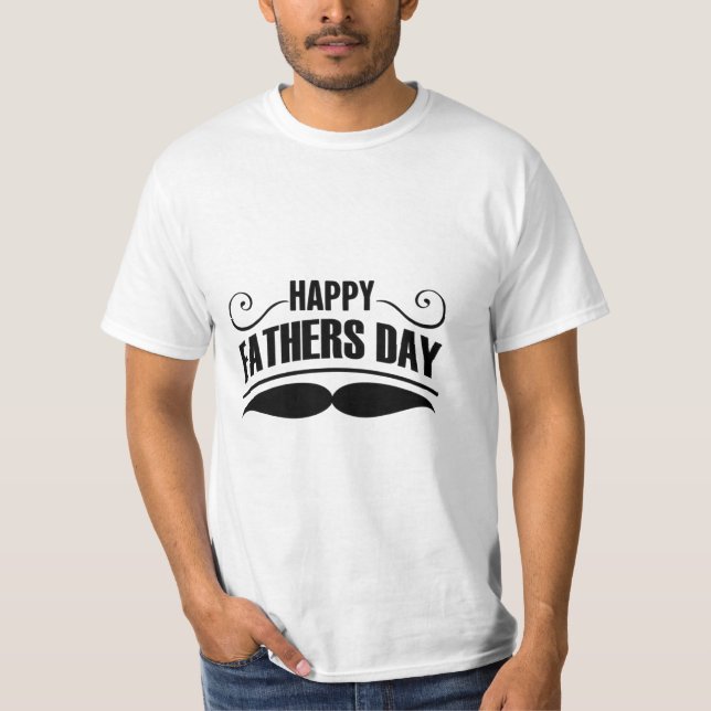 Camiseta Feliz Día de los Padres (Anverso)