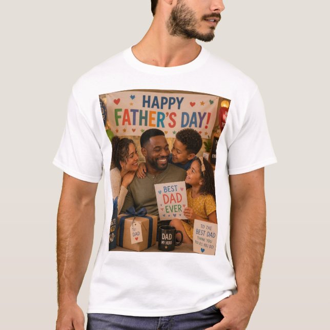 Camiseta Feliz día de los padres (Anverso)