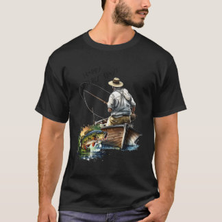Camiseta Feliz Día de los Padres Pesqueros de Sed