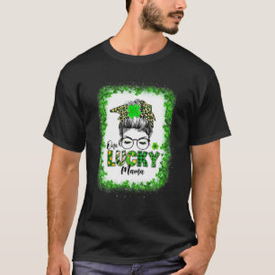 Camiseta Feliz Día de los Patrocinadores Una Lucky Mama Wom