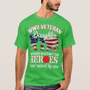 Camiseta Feliz Día De Los Veteranos Para Mi Hija
