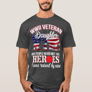 Camiseta Feliz Día De Los Veteranos Para Mí Hija2