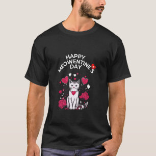 Camiseta Feliz Día de Meowentín divertido Día de San Valent