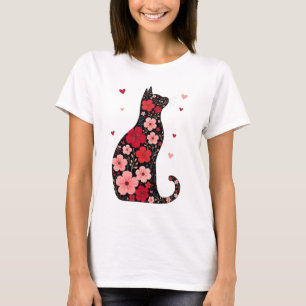 Camiseta Feliz Día de Meowentine, Día de San Valentín de ga