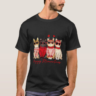 Camiseta Feliz día de Meowentines Regalo divertido Día de S