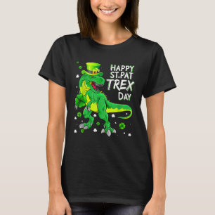 Camiseta Feliz Día de Niños de St Pat T Rex Saint Patrick