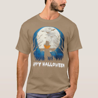 Camiseta Feliz Día de Otoño de la Calabaza de Halloween